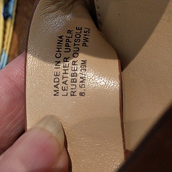 NEW! MICHEAL KORS CELIA ESPADRILLE LEATHER WEDGE SANDALS - Picture 10 of 10